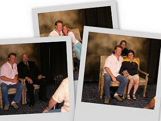 RDM poses with fans at Creation's 2005 Official Star Trek Event in Las Vegas