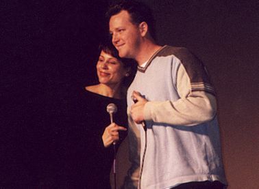 RDM and Roxann Dawson onstage at Creation Sacramento